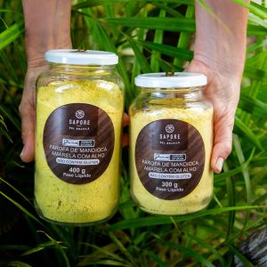 FAROFA DE MANDIOCA AMARELA COM ALHO